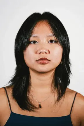 Straight shoulder-length layers to a wavy chin-length bob
